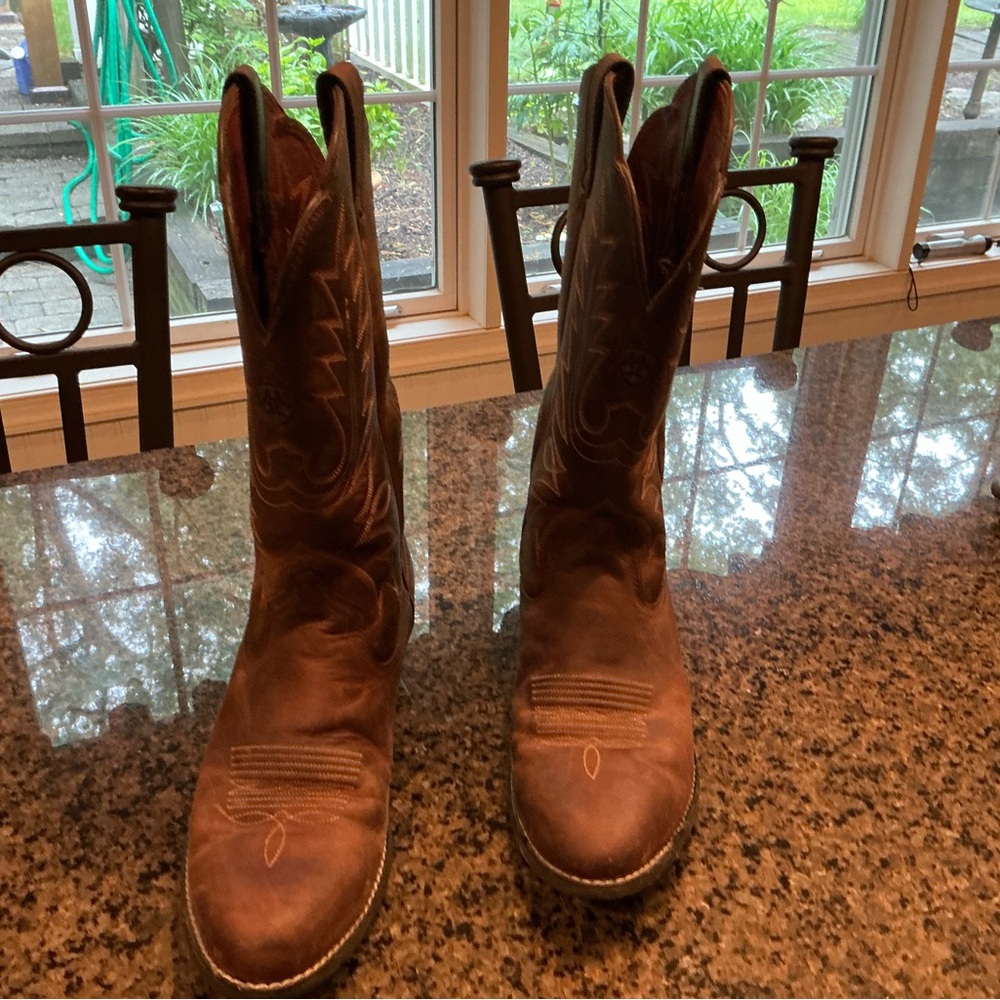 Ariat Brown Heeled Boots